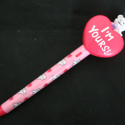 AVON I'M YOURS VALENTINE VALENTINES Day PEN PENS HEART HEARTS Pop-Up TEDDY BEAR BEARS Box Gift Collection Gifts Ideas For Her Girlfriend GF