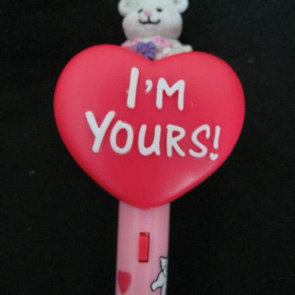 AVON I'M YOURS VALENTINE VALENTINES Day PEN PENS HEART HEARTS Pop-Up TEDDY BEAR BEARS Box Gift Collection Gifts Ideas For Her Girlfriend GF