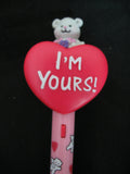 AVON I'M YOURS VALENTINE VALENTINES Day PEN PENS HEART HEARTS Pop-Up TEDDY BEAR BEARS Box Gift Collection Gifts Ideas For Her Girlfriend GF