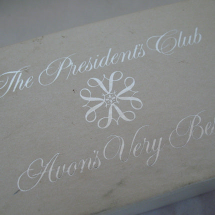 NEW VINTAGE AVON 1978 President's Club SILVER PLATE Plated SPOON CAKE PIE SERVER Serving