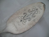 NEW VINTAGE AVON 1978 President's Club SILVER PLATE Plated SPOON CAKE PIE SERVER Serving Party Home Kitchen Collectible Collectors