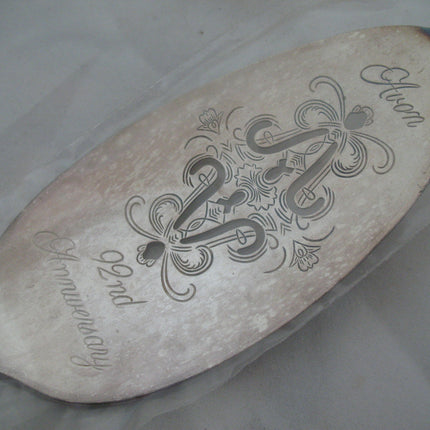 NEW VINTAGE AVON 1978 President's Club SILVER PLATE Plated SPOON CAKE PIE SERVER Serving Party Home Kitchen Collectible Collectors