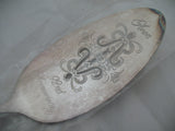 NEW VINTAGE AVON 1978 President's Club SILVER PLATE Plated SPOON CAKE PIE SERVER Serving Party Home Kitchen Collectible Collectors