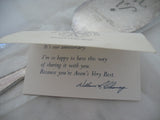 NEW VINTAGE AVON 1978 President's Club SILVER PLATE Plated SPOON CAKE PIE SERVER Serving