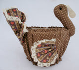 AVON THANKSGIVING DAY TURKEY Bamboo BASKET BASKETS CONTAINERS Holiday Season Home Decors Decorations