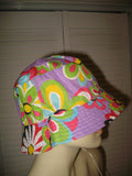NEW Women HAT BUCKET Multi Colored Floral Flowers Beach Summer Spring Wear