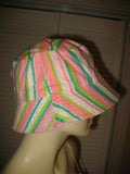NEW Women HAT BUCKET Multi Colored Floral Flowers Beach Summer Spring Wear