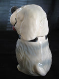 VINTAGE USA DAN The DOG Ceramic Pottery COOKIE Treat JAR MCCOY? Not-marked-ALPO Collectible Collectors