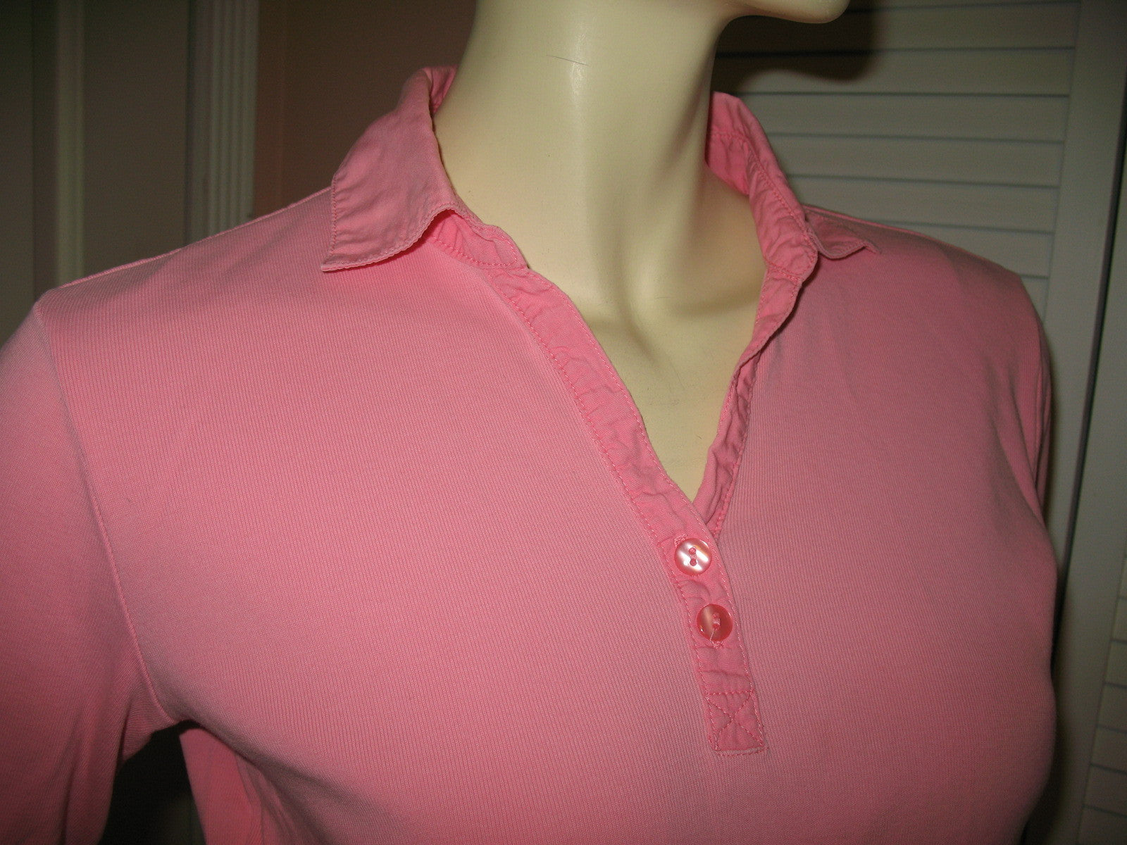 Talbots 100% Cotton Pink Long Sleeve Button-Down Shirt Size S (Petite) -  78% off