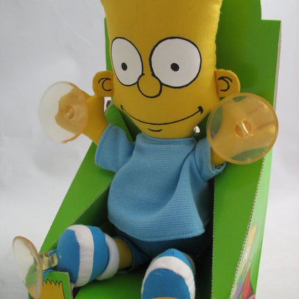 1990 BART SIMPSON SIMPSONS Auto Car Vehicle Automobile WINDOW HANGING CLING-ON Suction Cup PLUSH TOY TOYS Display