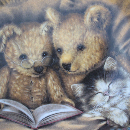 NEW Franklin Mint SUE WILLIS BEDTIME STORY Teddy Bears Bear FINE PORCELAIN 8" Collectors PLATE PLATES Collectible Collectibles