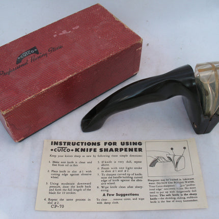 VINTAGE CUTCO HONING STONE KNIFE KNIVES SWORD Blade Blades SHARPENER SHARPENING TOOL CUTLERY SHARPENERS TOOLS