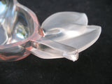 NEW AVON Winter Frost PEAR POTPOURRI DISH Clear Plastic HOME FRAGRANCE Perfume