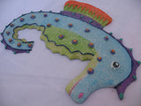 3D ART SEAHORSE SEA HORSE Animal TROPICAL BEACH OCEAN SEA Theme Wall HANGING Home Decors Decorations