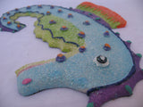 NEW 3D ART SEAHORSE TROPICAL BEACH OCEAN SEA Theme Wall HANGING Home Decors Decorations