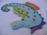 NEW 3D ART SEAHORSE TROPICAL BEACH OCEAN SEA Theme Wall HANGING Home Decors Decorations
