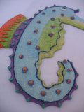 NEW 3D ART SEAHORSE TROPICAL BEACH OCEAN SEA Theme Wall HANGING Home Decors Decorations