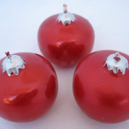 NEW NIB LOT 9-pcs SET CHRISTMAS Holiday FLOATING BALL CANDLES Gold NAVY BLUE RED