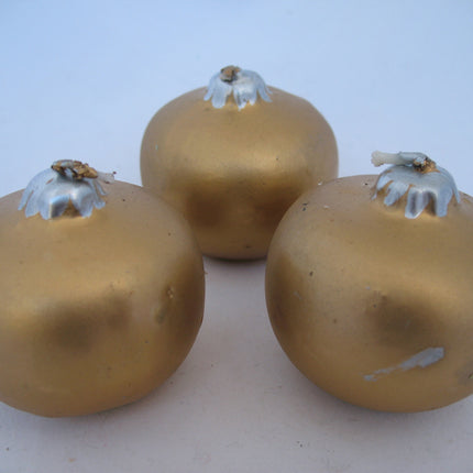 NEW NIB LOT 9-pcs SET CHRISTMAS Holiday FLOATING BALL CANDLES Gold NAVY BLUE RED
