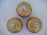 NEW NIB LOT 9-pcs SET CHRISTMAS Holiday FLOATING BALL CANDLES Gold NAVY BLUE RED
