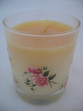 MADE in USA NEW AVON PINK RIBBON Scented CANDLE CANDLES Breast Cancer Floral Rose Flower Flowers GLASS HOLDER HOLDERS Home Decors
