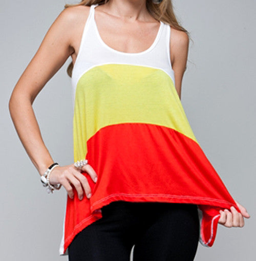 Sleeveless asymmetric crop top - Tees and tops - Women