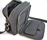 G.H. BASS & CO BLACK Shoulder Messenger Passport TRAVEL TRIP TOUR BAG PURSE