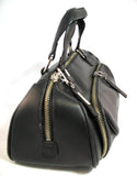 NEW Women RED or BLACK Tube Tubular HANDBAG PURSE Ladies BAG BAGS Gingham Lining