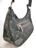 NEW Womens Bags Print Pattern BLACK or BROWN HANDBAG BAG ID Credit Card Cards Organizer