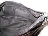 NEW Womens Bags Print Pattern BLACK or BROWN HANDBAG BAG ID Credit Card Cards Organizer