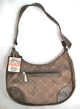 NEW Womens Bags Print Pattern BLACK or BROWN HANDBAG BAG ID Credit Card Cards Organizer