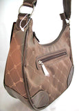 NEW Womens Bags Print Pattern BLACK or BROWN HANDBAG BAG ID Credit Card Cards Organizer
