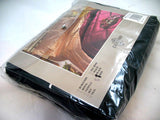 4-pieces BLACK SATIN BED SHEET SET Sheets Flat Fitted Pillowcase Pillowcases size QUEEN