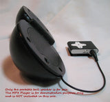 NEW Handy Portable Travel Dual Round BALL SPEAKER SPEAKERS System MP3 Music Player Cell Mobile Phone Cellphone Smartphone Electronics
