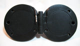 NEW Handy Portable Travel Dual Round BALL SPEAKER SPEAKERS System MP3 Music Player Cell Mobile Phone Cellphone Smartphone Electronics