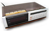 VINTAGE Old LLOYD'S J375 771A Electric AM FM BAND RADIO Digital TIME CLOCK ALARM