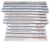 KOH-I-NOOR 3000 RAPIDOGRAPH SCRIBER Engineering Drafting Drawing Lettering Guide