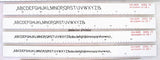 KOH-I-NOOR 3000 RAPIDOGRAPH SCRIBER Engineering Drafting Drawing Lettering Guide