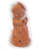 CHRISTMAS Holiday PRAY PRAYING ANGEL ANGELS Ceramic CLAY Tea Light CANDLE HOLDER HOLDERS HOUSE OF LLOYD