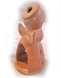 CHRISTMAS Holiday PRAY PRAYING ANGEL ANGELS Ceramic CLAY Tea Light CANDLE HOLDER HOLDERS HOUSE OF LLOYD