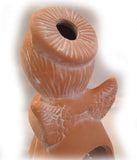 NEW Box CHRISTMAS Holiday PRAY PRAYING 6in ANGEL Clay CANDLE HOLDER HOUSE OF LLOYD