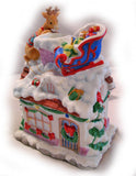 AVON CHRISTMAS Holiday OIL DIFFUSER NIGHT LIGHT Porcelain Ceramic Home Decors