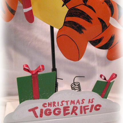 NEW CHRISTMAS Holiday DISNEY TIGGER TIN METAL Animal Cartoon Characters Collectible Collectibles Home Decorations