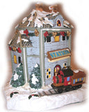CHRISTMAS Holiday Village PLEASANT GROVE TRAIN STATION Musical Lighted with BOX