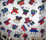 Women's Dresses Womens Shirt Dress Night Dress Nighty Nightgown Nightwear Night Gown Sleepwear Sleeping Sleep Wear Loungewear Lounge Wear T-Shirt Tops White Multicolor BEAR BEARS Pattern Animal Print Animals Prints Printed Pattern Women Casual Comfortable Clothes Clothing
