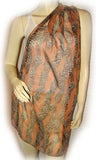 Womens Brown Black Leopard Cougar Cat Animal Print SCARF SCARVES WRAP 57.5"x20"