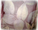 NEW PURPLE Hawaiian Spring LEAVES Floral Flowers Womens SCARF SCARVES WRAP 59.5"x11.5"