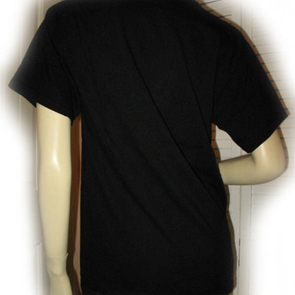 Womens T-Shirts Tops SENIOR MOMENTS HAPPEN Black FUNNY HILARIOUS Short Sleeve Medium