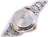 Mens Watches NAVY BLUE Face Dial Wristwatch WATCH For Men Stainless Steel Gold Silver Tone Metal Band