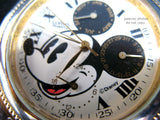 VINTAGE LORUS MICKEY MOUSE WATCH Wristwatch Chronograph Men Women